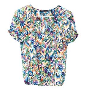 Zara Basic multi-colored blouse, size S